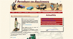 Desktop Screenshot of laventureenanciennes.com