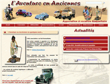 Tablet Screenshot of laventureenanciennes.com